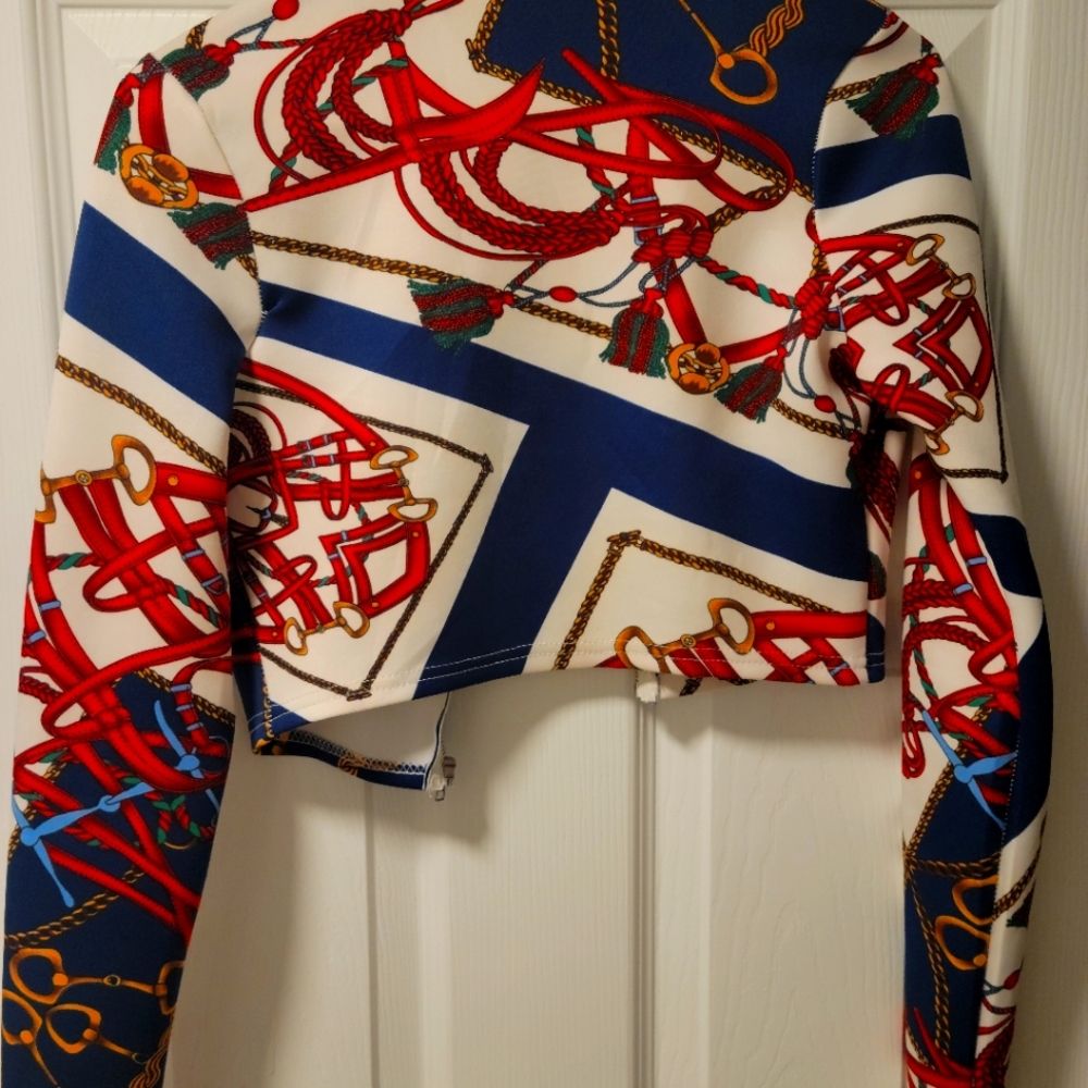 Colorful Crop top jacket - Picture 7 of 7